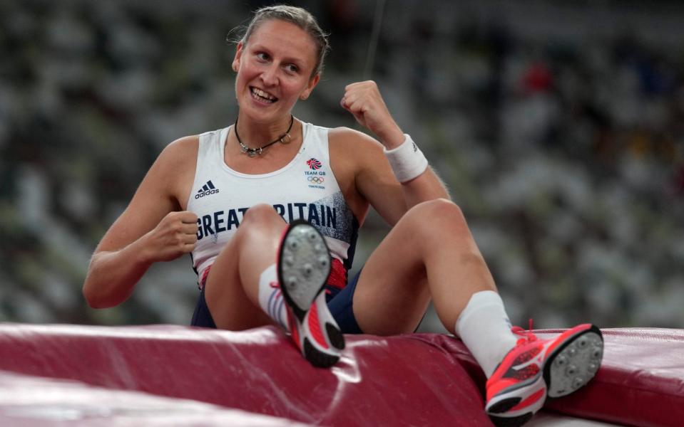 Holly Bradshaw is finally an Olympic medallist - AP