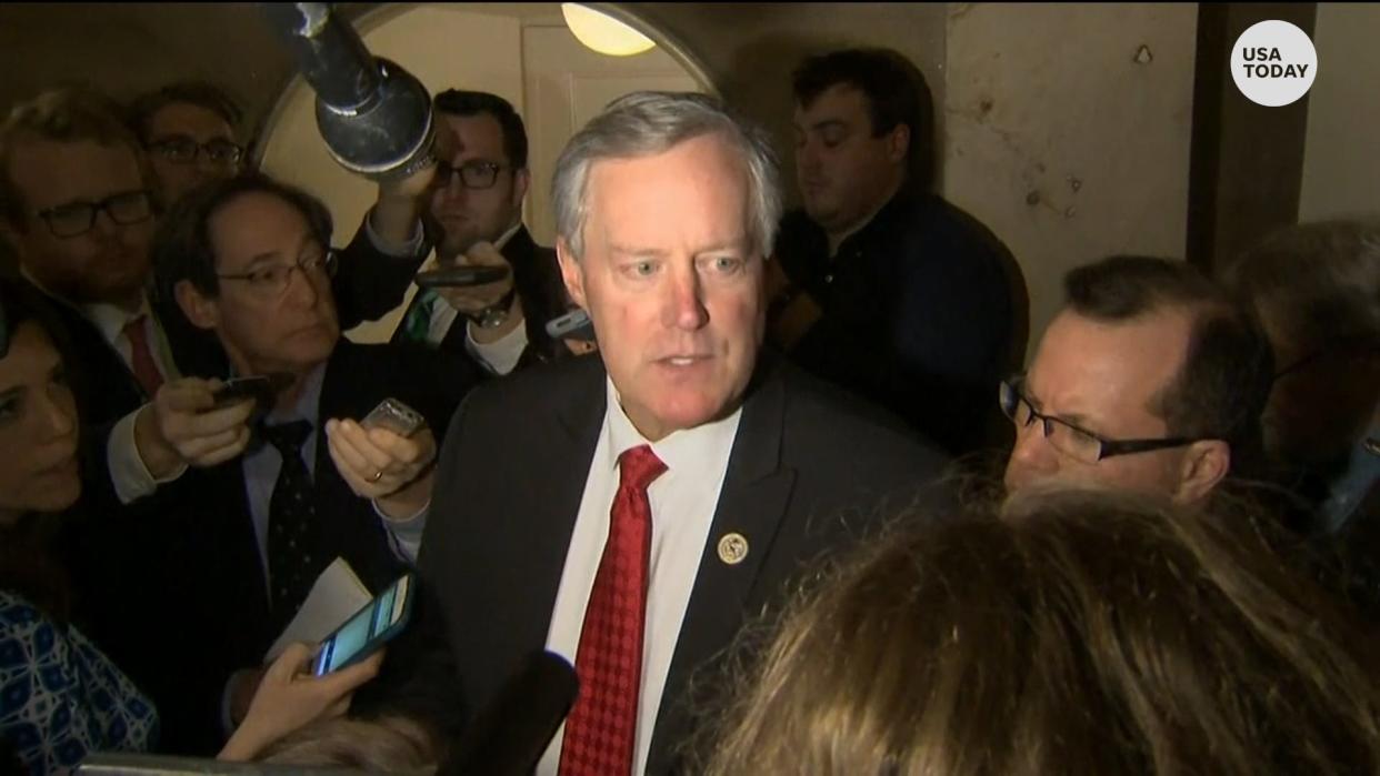 The House voted to hold former White House chief of staff Mark Meadows in contempt for defying a subpoena from the committee investigating the Jan. 6 attack.