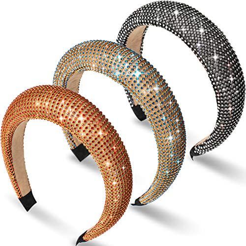 7) Rhinestone Padded Headband