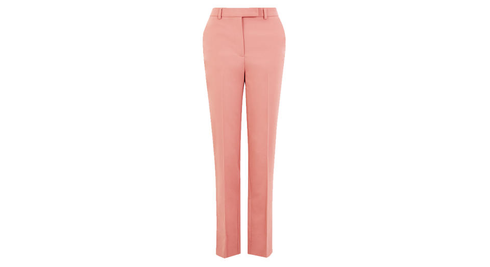 Mia Slim Cotton Ankle Grazer Trousers