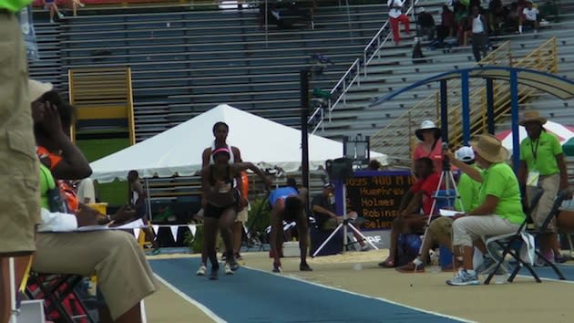 Freshman Courtney Corrin is on her way to becoming the best prep long jumper of all time — New Balance Nationals