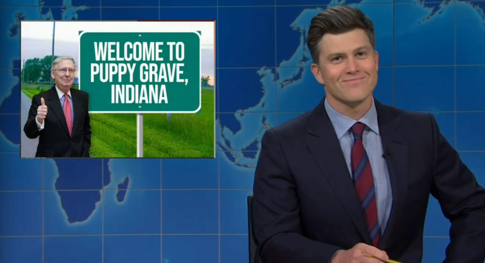 Colin Jost on 'SNL'