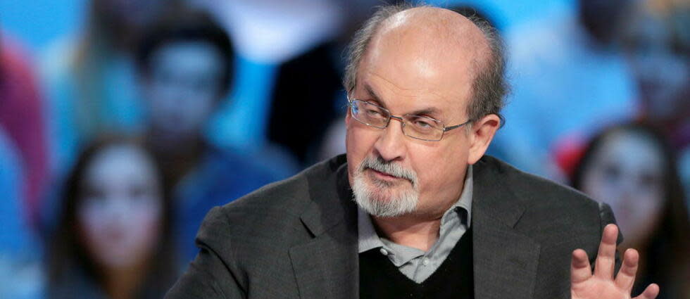 L'auteur britannique Salman Rushdie a été attaqué sur scène aux États-Unis. (Photo d'illustration)  - Credit:KENZO TRIBOUILLARD / AFP