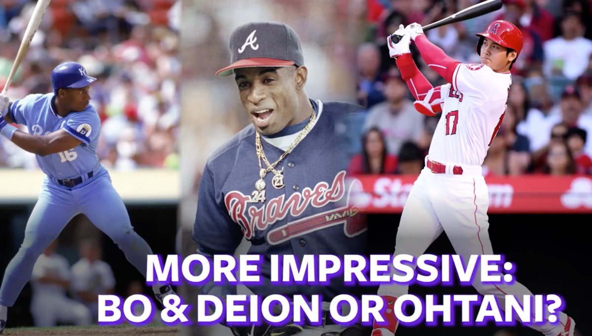 More impressive: Bo Jackson & Deion Sanders or Shohei Ohtani? [Video]