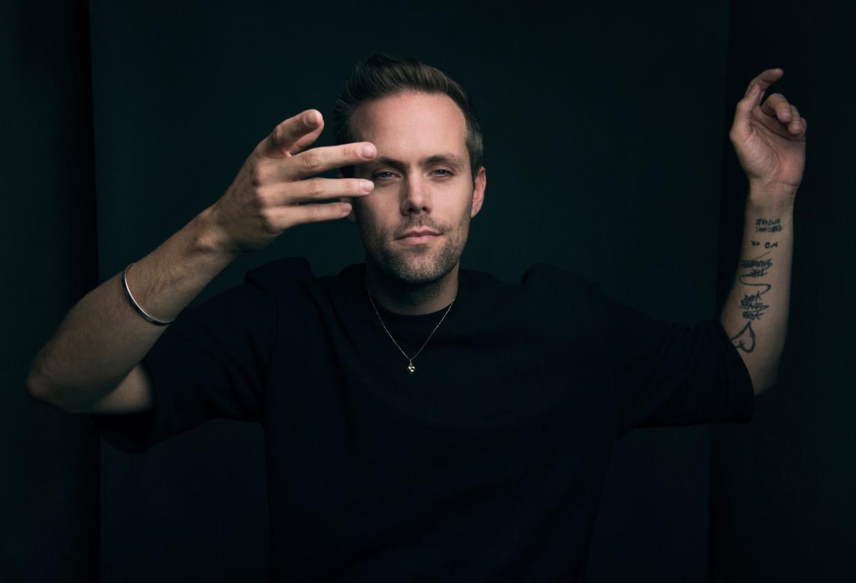 Justin Tranter has penned hits for Justin Bieber, Selena Gomez, Imagine Dragons and others. (Photo: Luke Fontana)