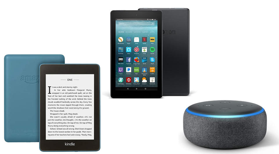 Prime Day Previous generation Amazon Kindle, Fire tablets, and Echo Dot