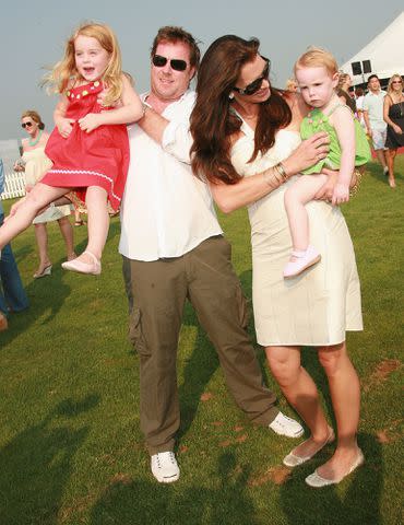 <p>Tana Lee Alves/WireImage</p> Brooke Shields, Chris Henchy, Rowan Henchy, Grier Henchy