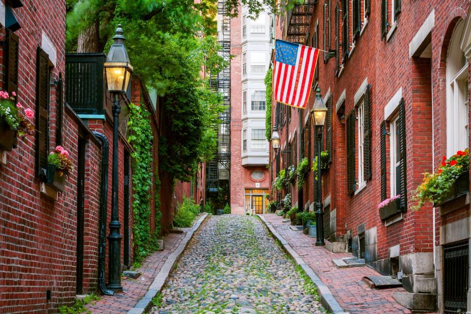 2) Boston, Massachusetts