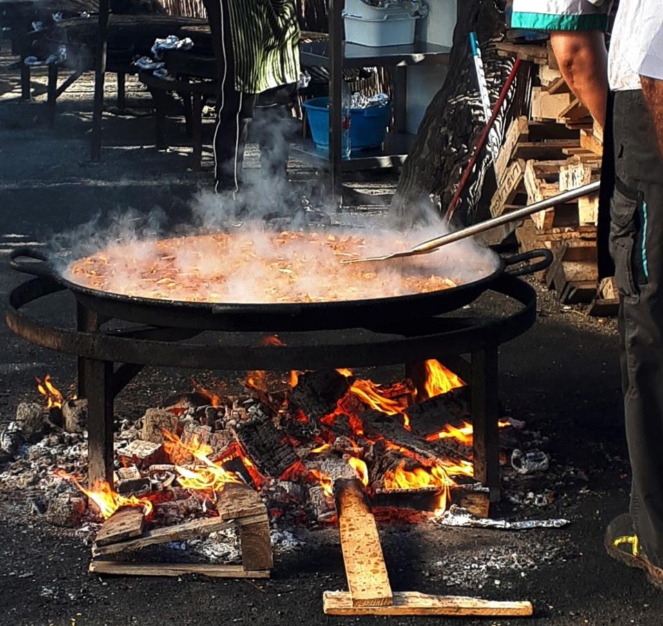 Paella is a must-try on the Costa del Sol