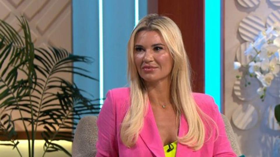 Christine McGuinness opened up about her marriage woes on Lorraine earlier in the year (ITV)