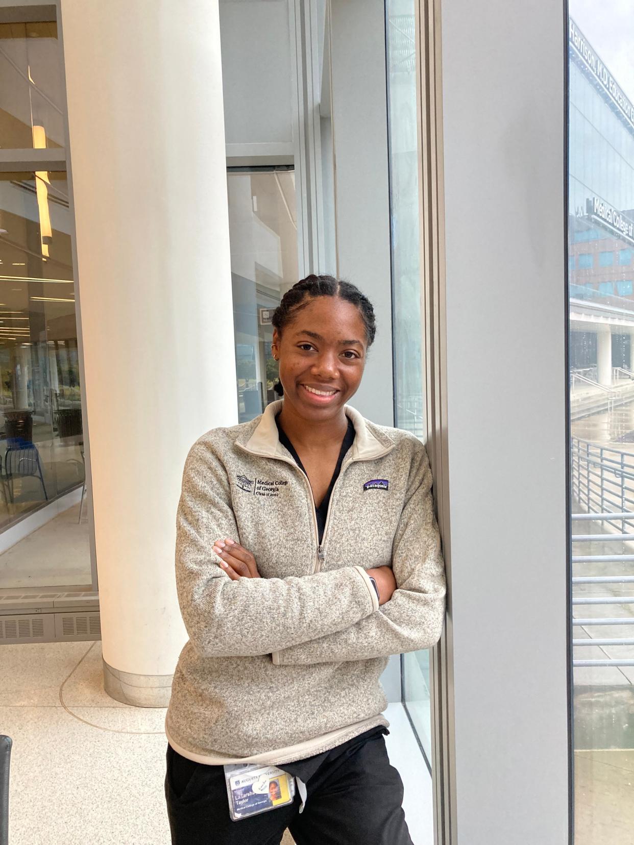 Medical College of Georgia student LaTarsha Taylor is pursuing a career as an orthopedic surgeon.