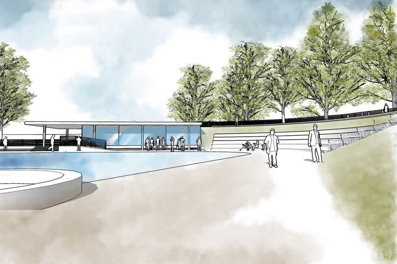 An artist impression of the Yorkshire Swim Works -Credit:Yorkshire Swim Works