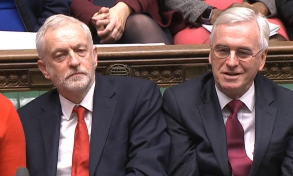 Jeremy Corbyn and John McDonnell