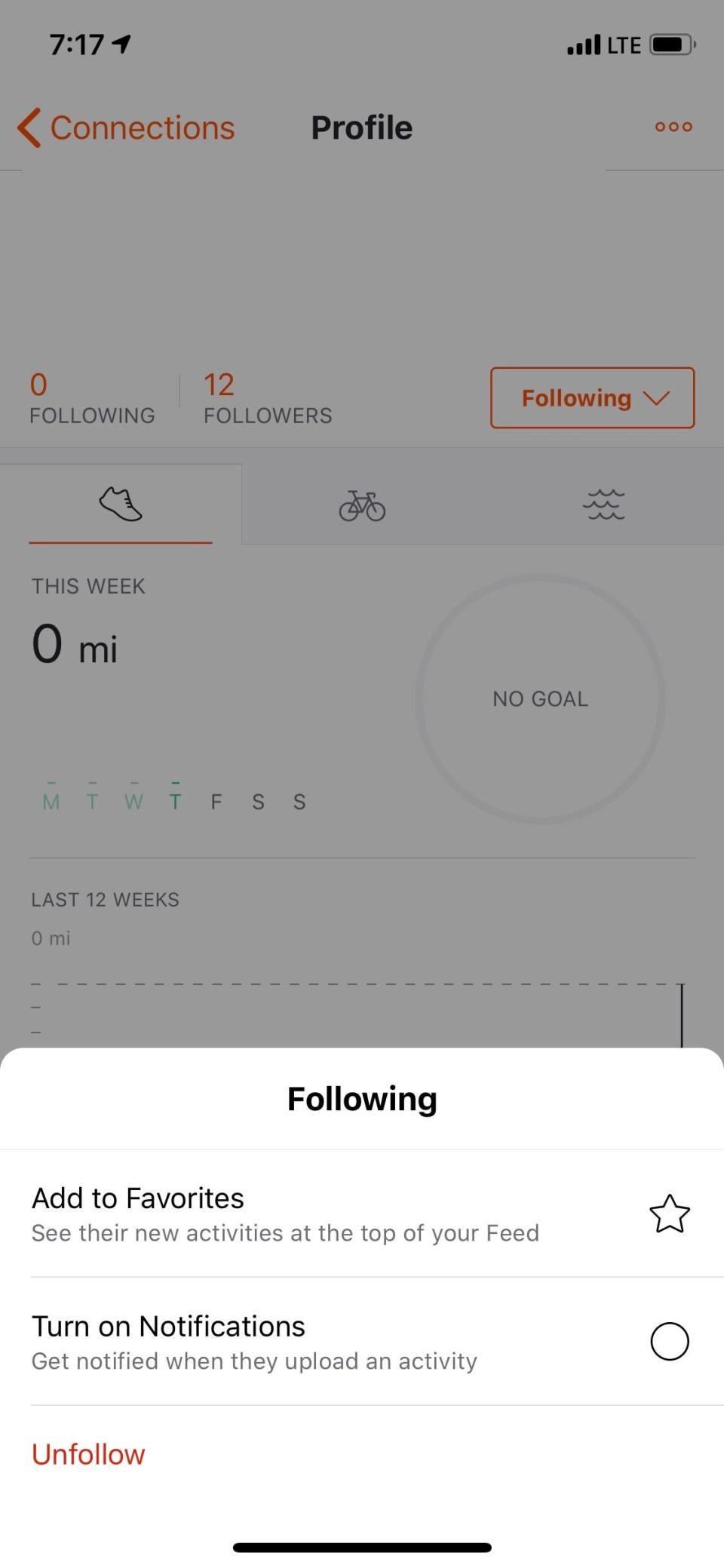 How to unfollow on Strava   6