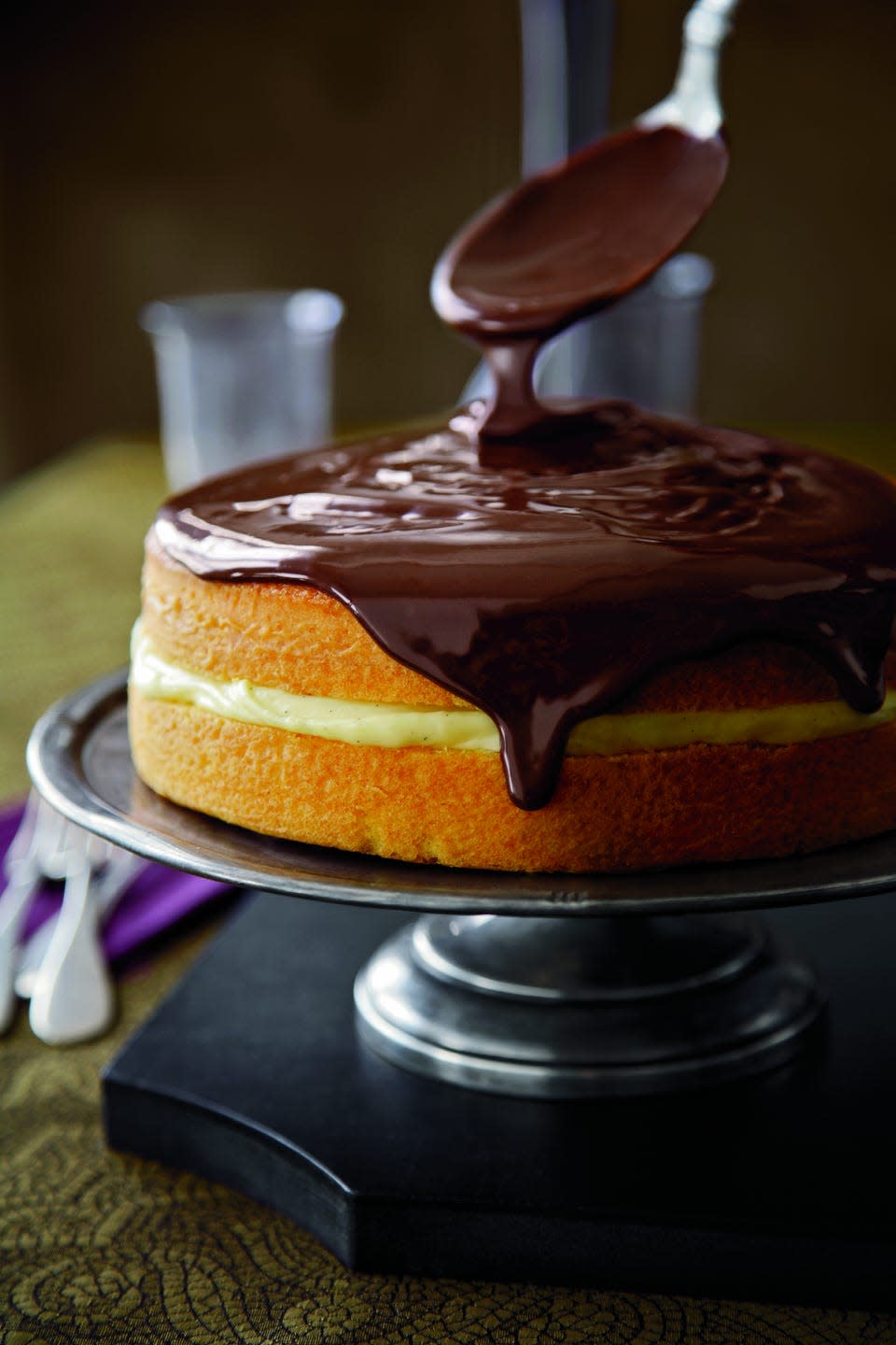 Boston Cream Pie Cake