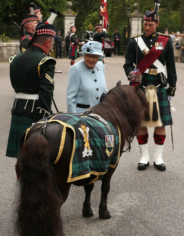 Isabel II en Balmoral