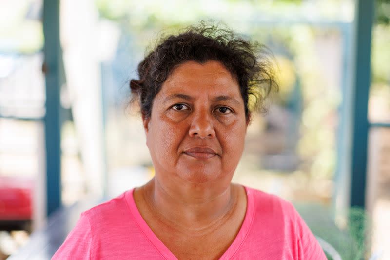 FILE PHOTO: Life of Yadira Ulloa after her home was destroyed during the Lahaina fire on the island of Maui