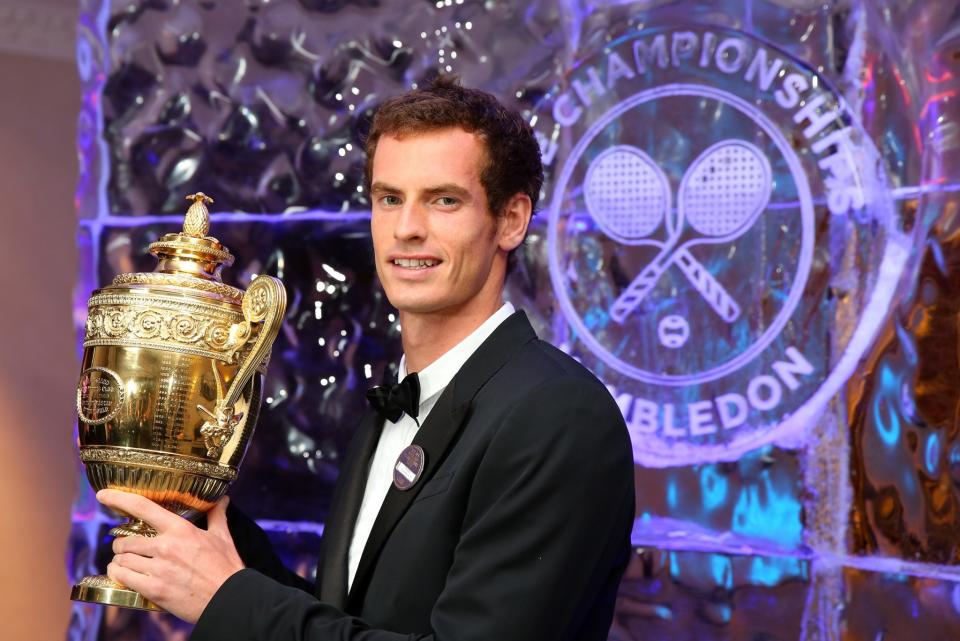 <p>Andy Murray ended Britain’s 77-year wait for a men’s Wimbledon champion in 2013 when he beat Novak Djokovic. </p>