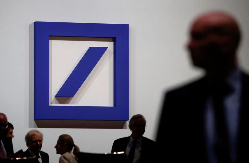 Asamblea anual de Deutsche Bank en Fráncfort