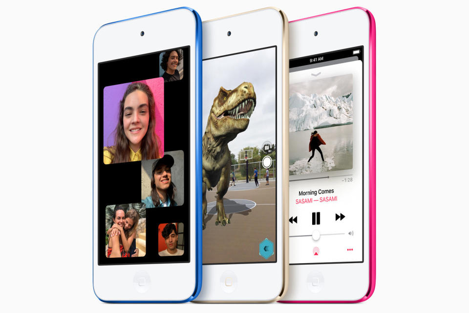 No, your eyes aren't deceiving you -- after four long years, Apple has updatedthe iPod touch