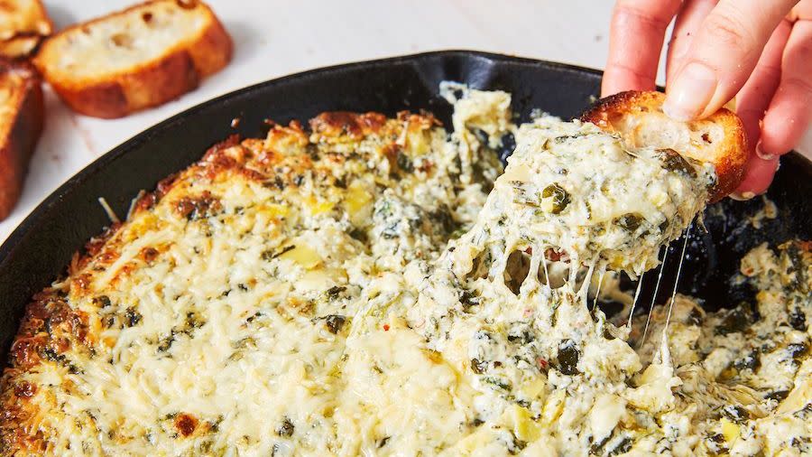 baked spinach artichoke dip