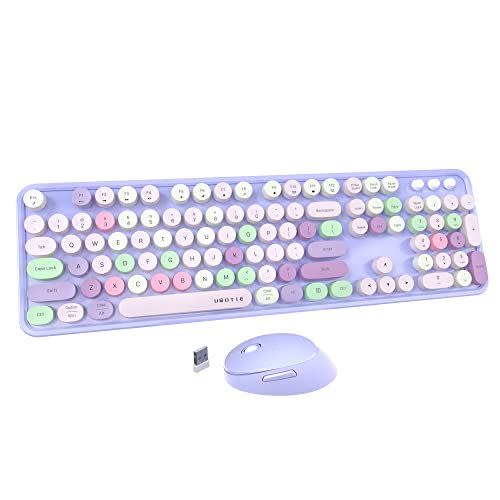 5) Colorful Wireless Keyboard