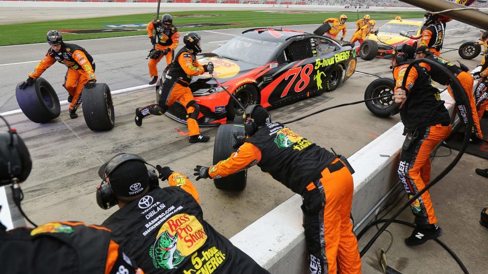 No. 78 Toyota and at least three other teams experienced problems with NASCAR-issued equipment at Atlanta.