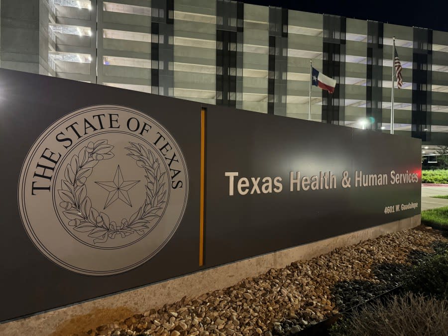 Exterior of Texas Health and Human Services headquarters in Austin (KXAN Photo/Matt Grant)