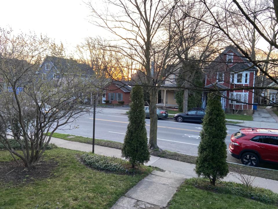 View along the 900 block of South Avenue in Rochester. The nearby neighborhood has seen several home sales in recent months as the South Wedge evolves. But no run of houses sold.