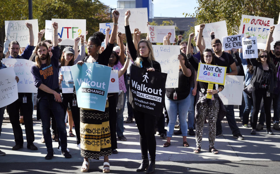 The 20,000 participants who took part in the Google Walkout for Real Change