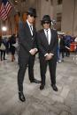 <p>In 2014, Lester Holt and Al joined in on the fun as the Blues Brothers: Jake and Elwood.</p>