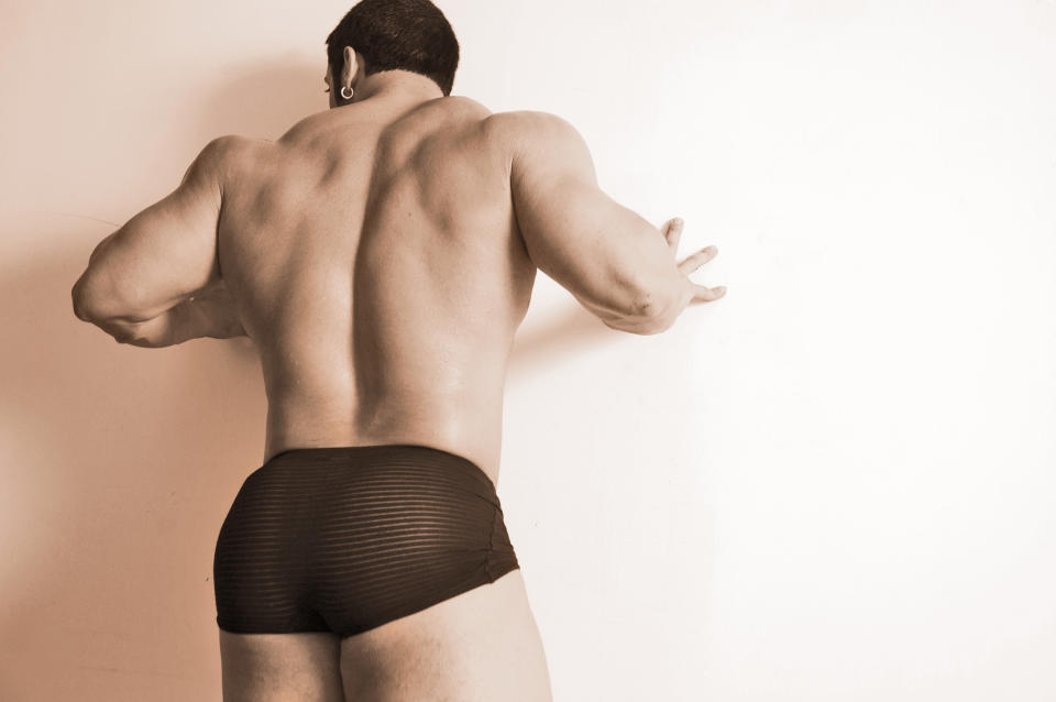 For many men, the buttocks are an erogenous zone. (Getty Images)