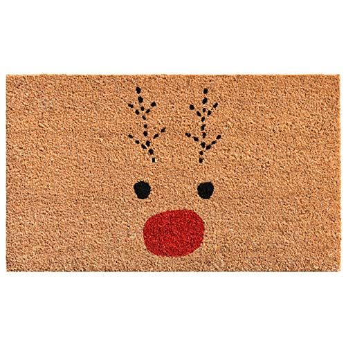 9) Rudolph Doormat