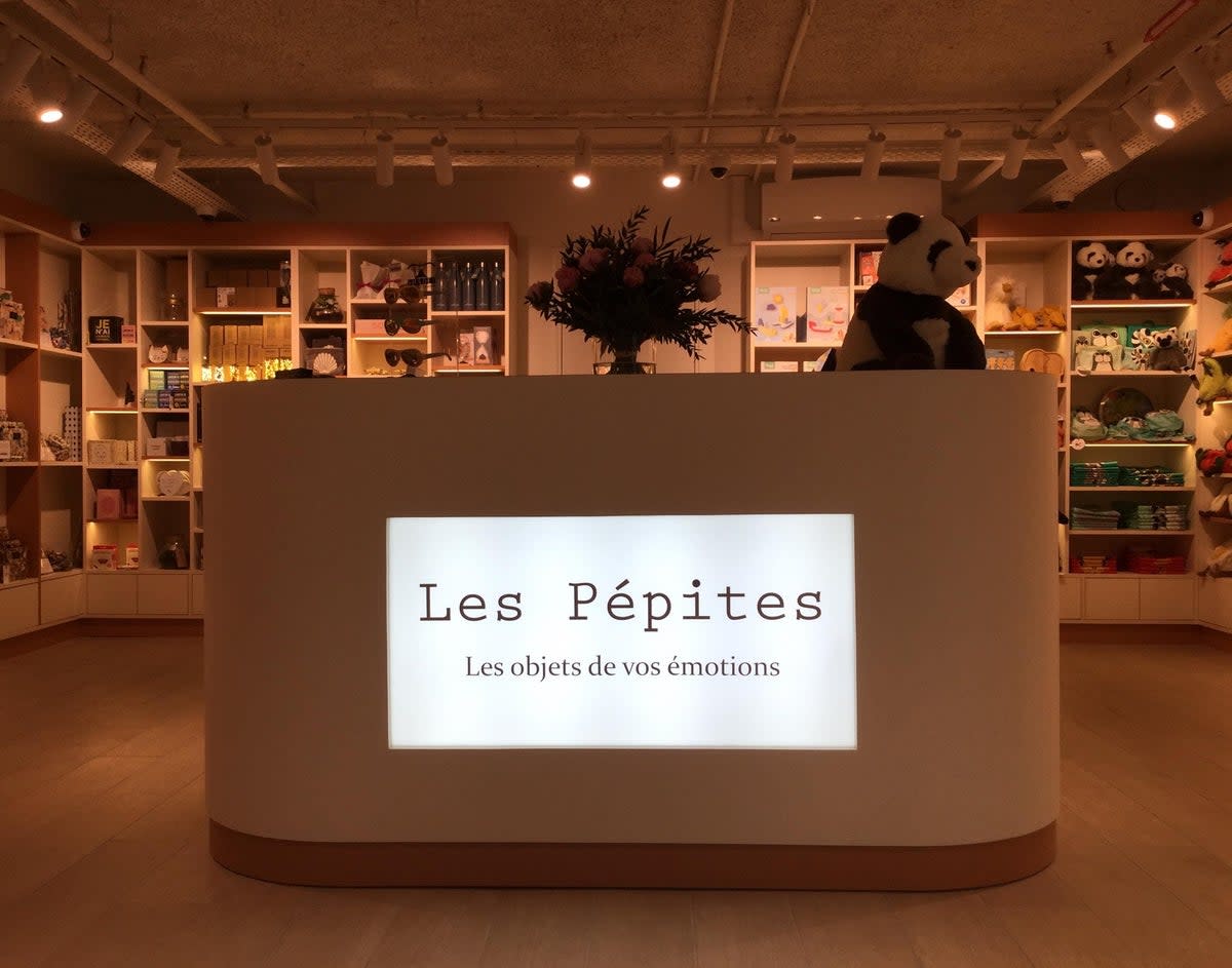 Vegetarians have plenty of choice at Les Pepites cafe (Les Pepites)
