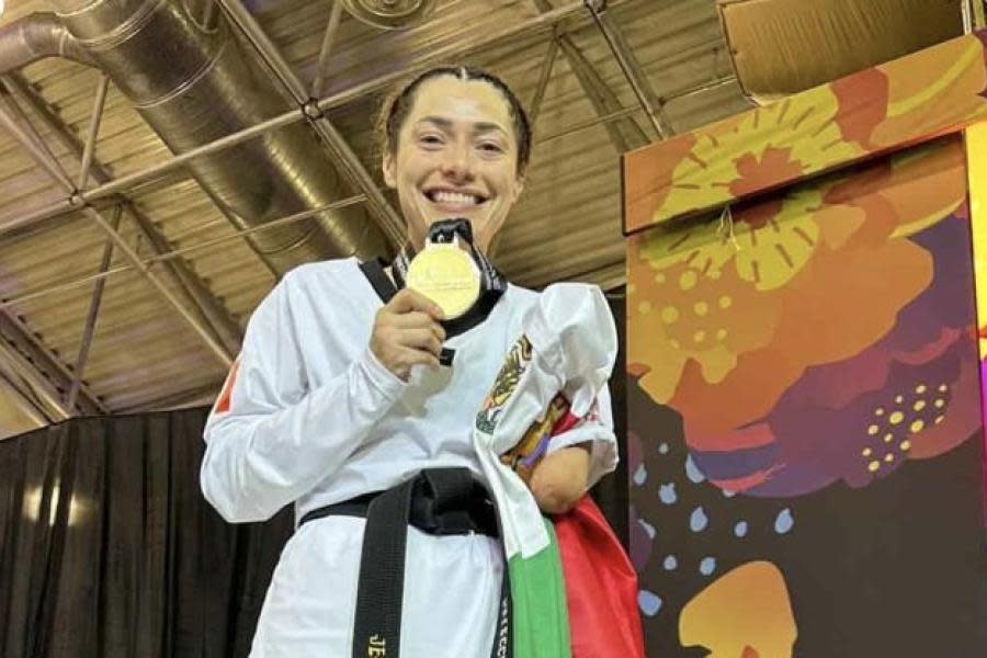 ¡Hace historia! Jessica Díaz gana oro para México en Campeonato Mundial de Para Taekwondo 2023