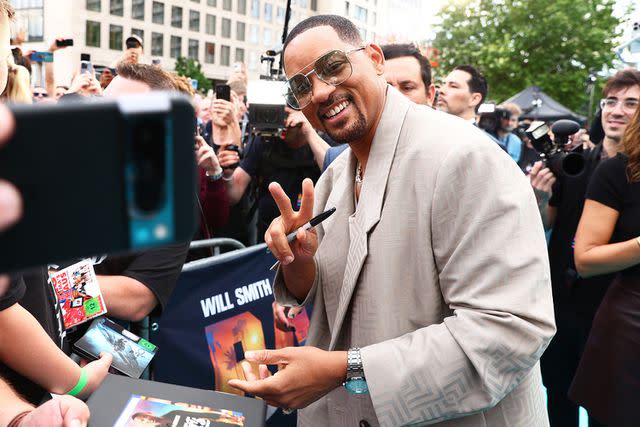 <p>Sebastian Reuter/Getty</p> Will Smith at Berlin premiere of 'Bad Boys: Ride or Die'