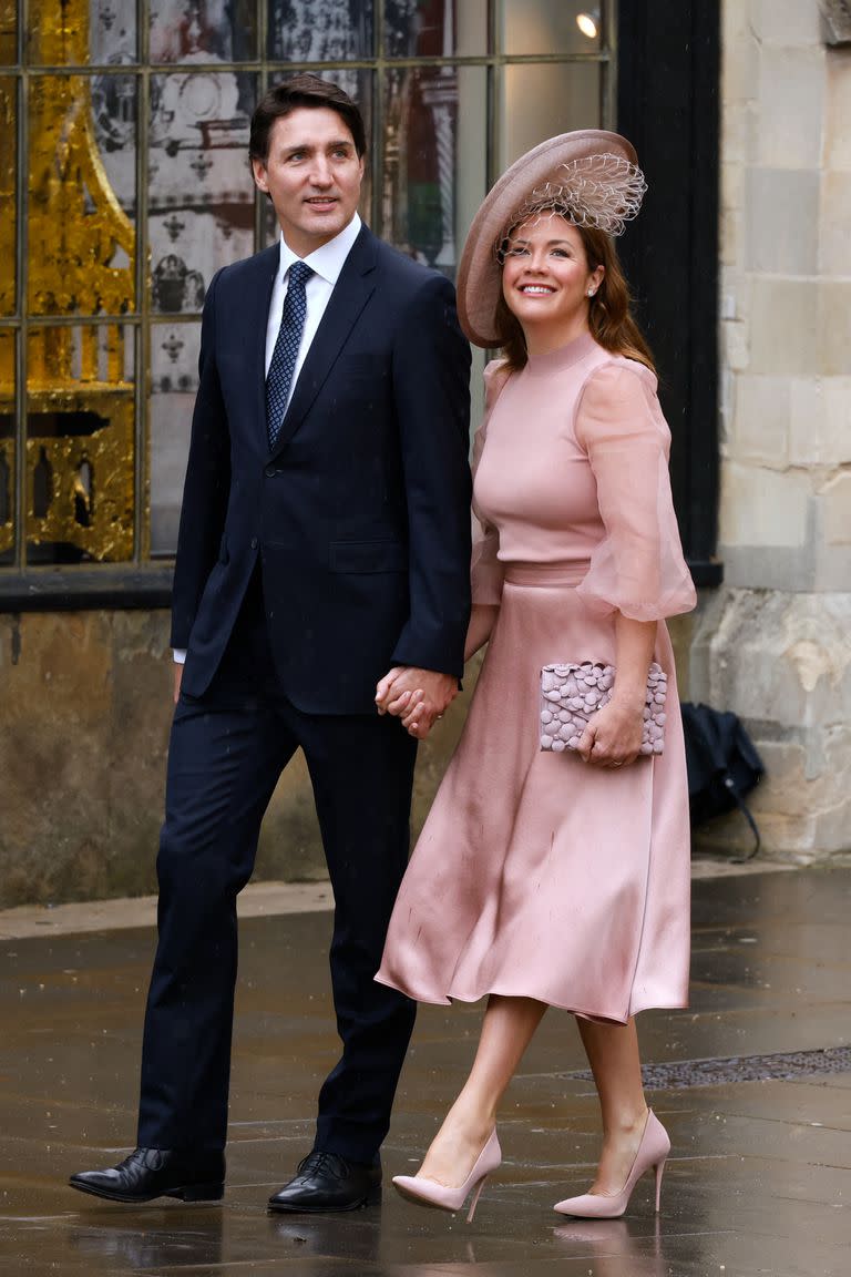 El primer ministro canadiense Justin Trudeau y su esposa Sophie