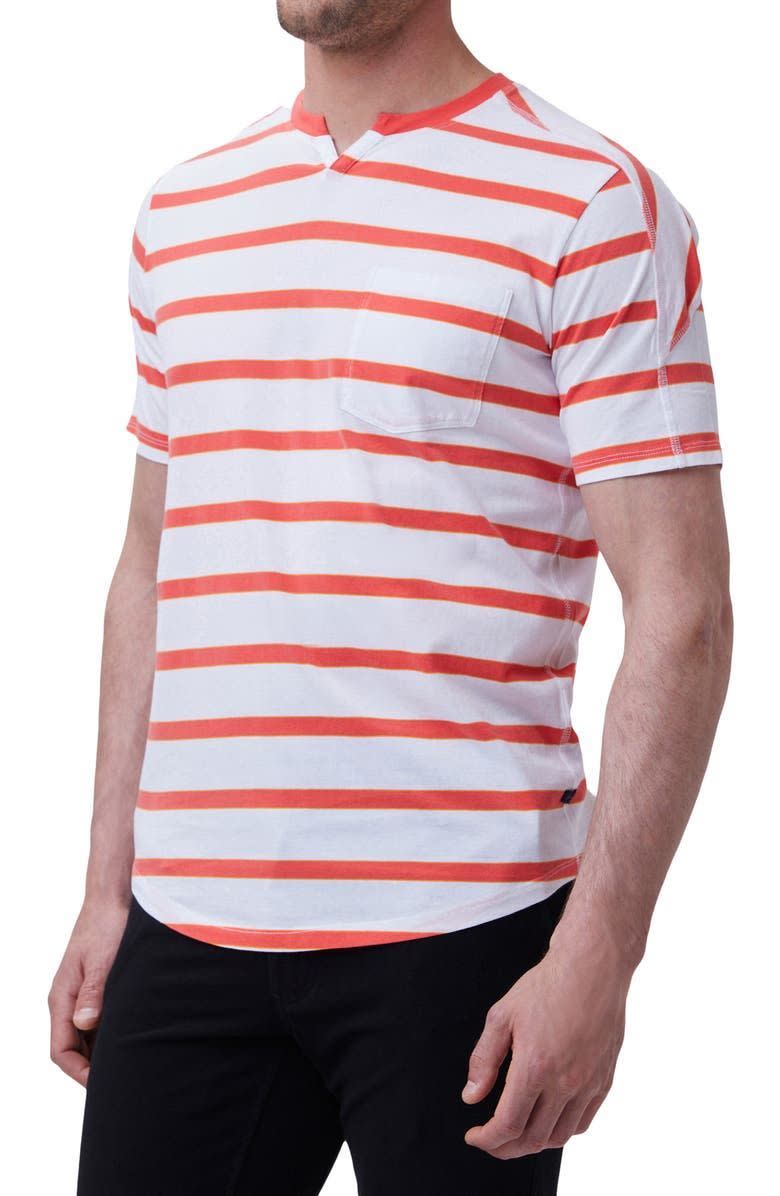 8) Stripe Cotton Jersey T-Shirt