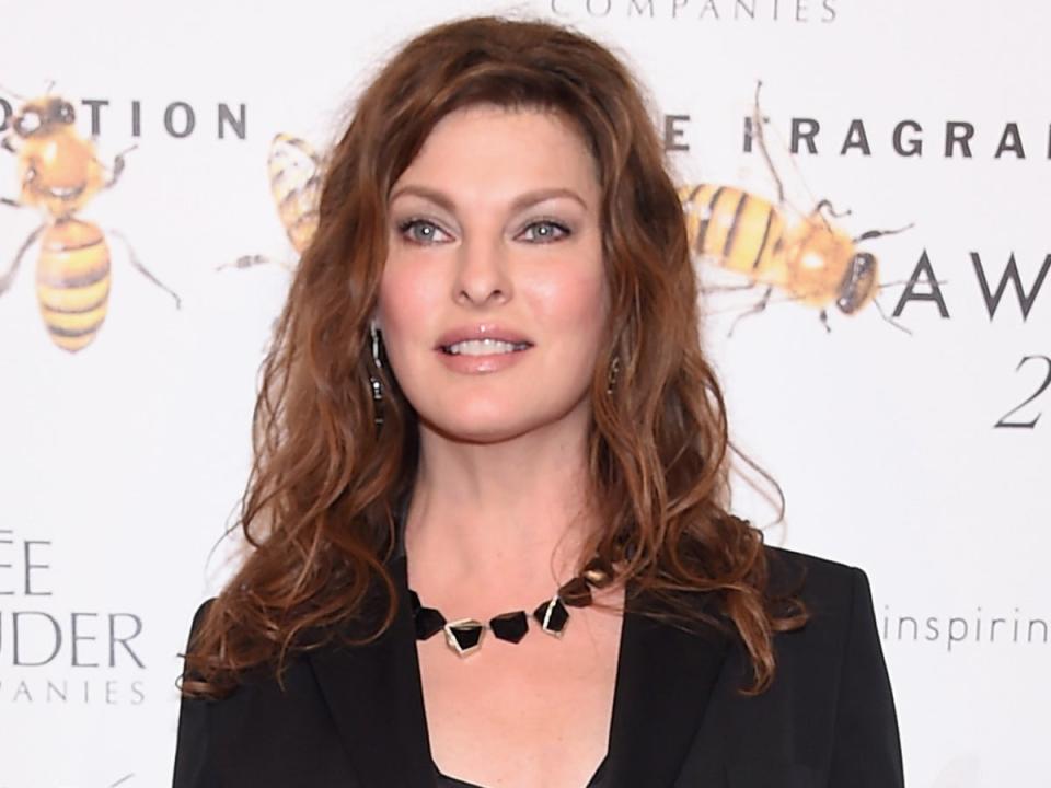 Supermodel Linda Evangelista has previously said she supports the accusers (Michael Loccisano/Getty Images for Fragrance Foundation)