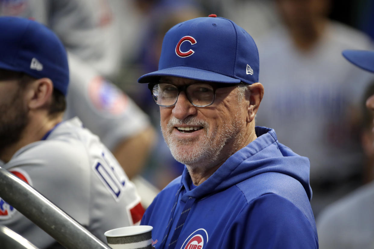 Chicago Cubs manager Joe Maddon.