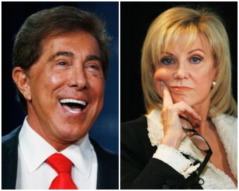 <p>El empresario Steve Wynn, dedicado al sector inmobiliario y a los casinos, y la coleccionista de arte y multimillonaria Elaine Pascal se casaron en 1963 y se divorciaron en 1986. Sin embargo, volvieron a pasar por el altar en 1991 y se separaron en 2010. Dos años después llegaron a un acuerdo y él tuvo que pagarle 975 millones de dólares, casi la mitad de su fortuna. (Foto: Reuters). </p>