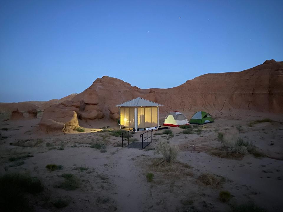 Utah's Goblin Valley State Park's named for the the eroded sandstone pillars found across the landscape.