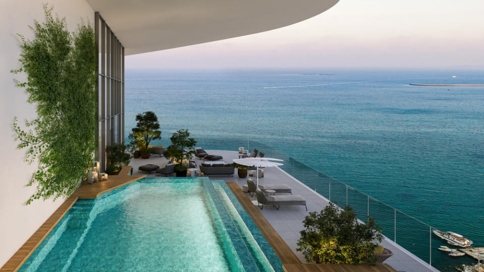 poseidon penthouse Blu Marine Limassol