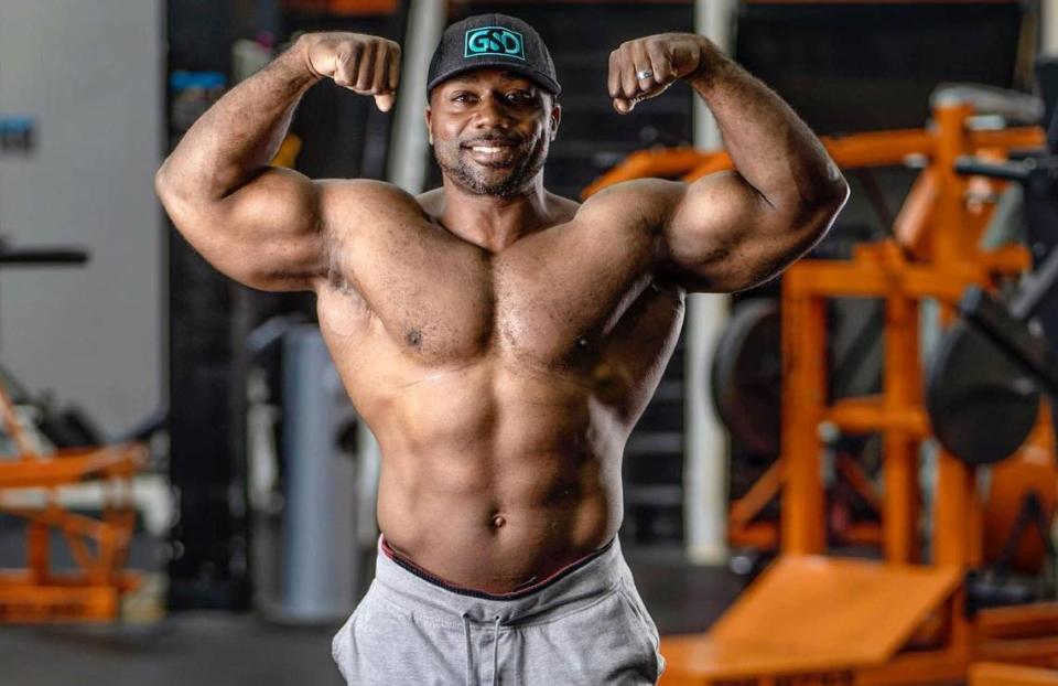 Charlotte-area bodybuilder and personal trainer Emmett Ballard says he really got into weightlifting and fitness while enrolled at Winthrop University in Rock Hill.