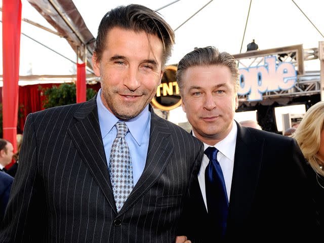 <p>Kevork Djansezian/Getty</p> William Baldwin and Alec Baldwin arrive at the 16th Annual Screen Actors Guild Awards