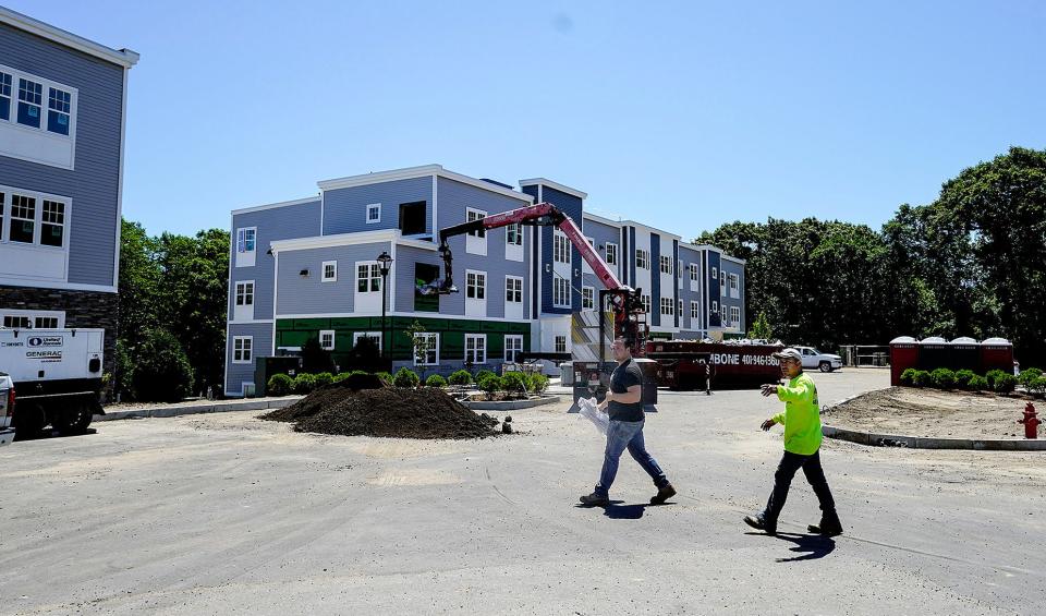 The first phase of Brookside Terrace, 48 units across two buildings, opened in January and the waiting list has already grown to 500 people. The second set of 48 units may be completed by September.