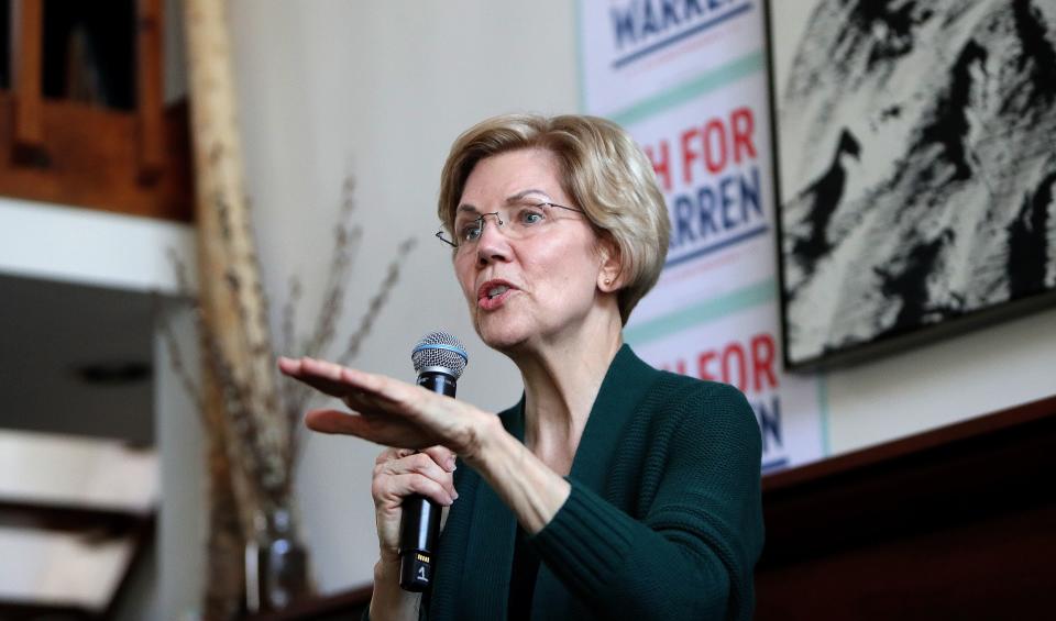 Sen. Elizabeth Warren (D-Mass.) has faced questions about her electability. (Photo: Boston Globe via Getty Images)