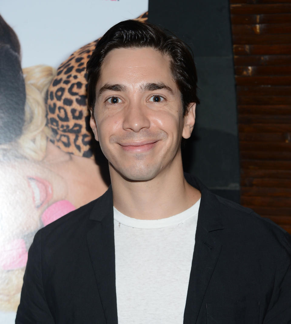 Justin Long at the New York City premiere of "For a Good Time, Call..." on August 21, 2012.