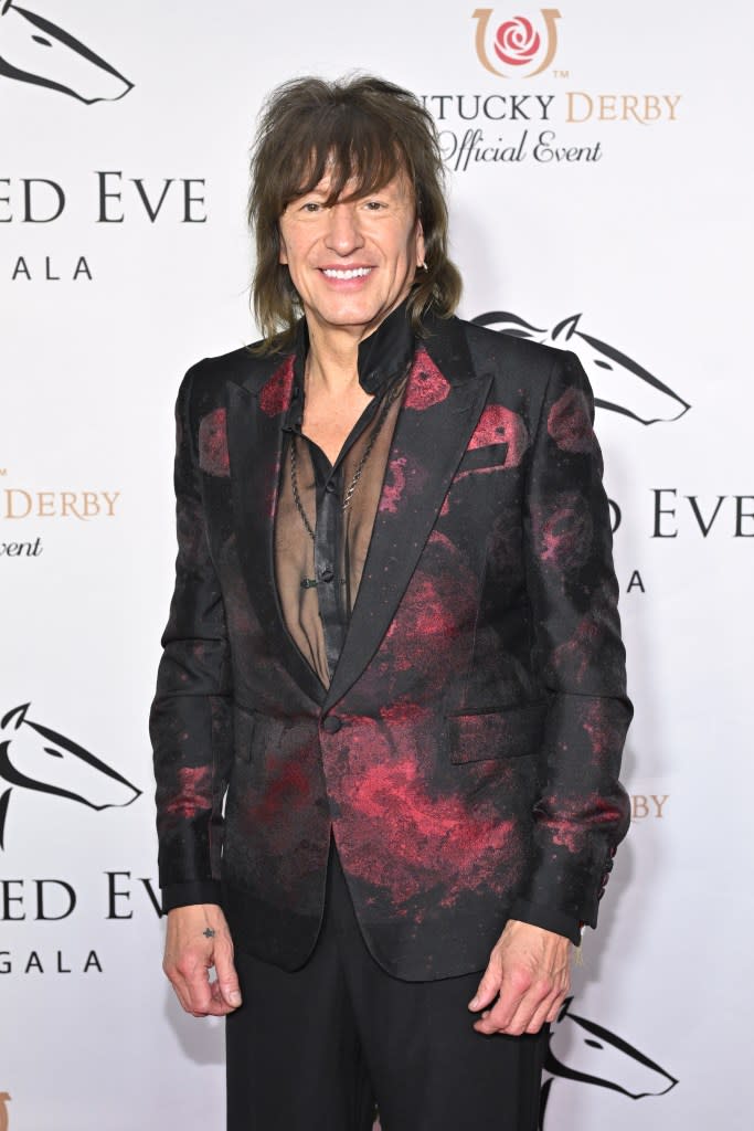 Richie Sambora at the Kentucky Derby Gala on May 3, 2024. Getty Images for Unbridled Eve