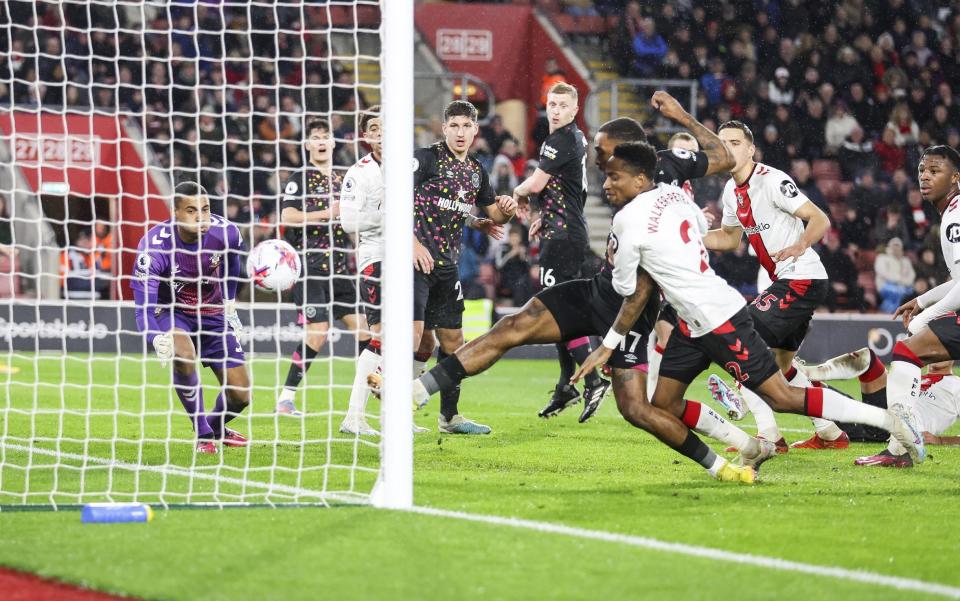 Ivan Toney - Ivan Toney stakes England claim as Brentford prove too strong for Southampton - Getty Images/Robin Jones